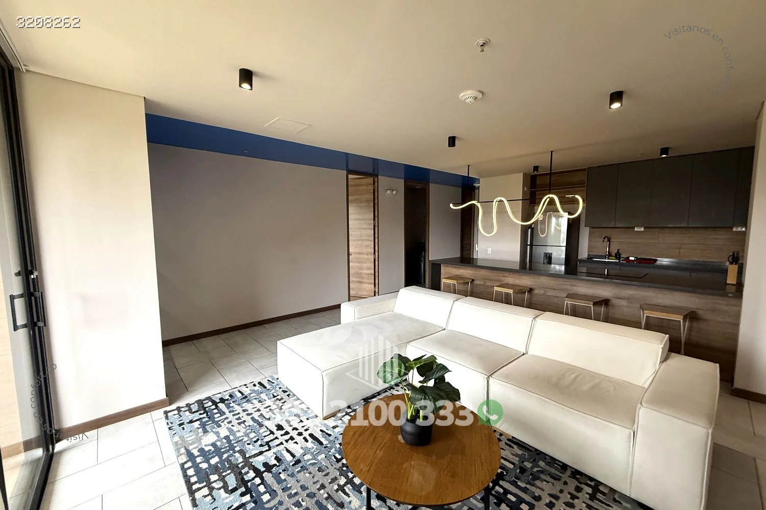 APTO AMOBLADO EN EL ALTO DE LAS PALMAS - ENVIGADO 3208262 — foto 3